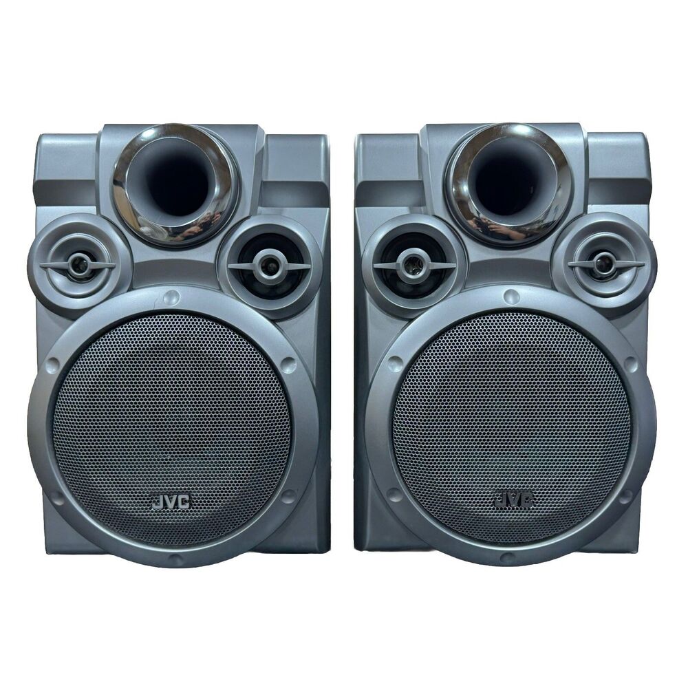 Vintage JVC SP-MXK5 Right And Left Speakers TESTED WORKING